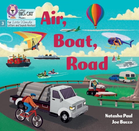 BIG CAT LW L&S AIR BOAT ROAD - Phase 3 Set 2 Blending Practice