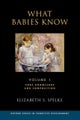 What Babies Know