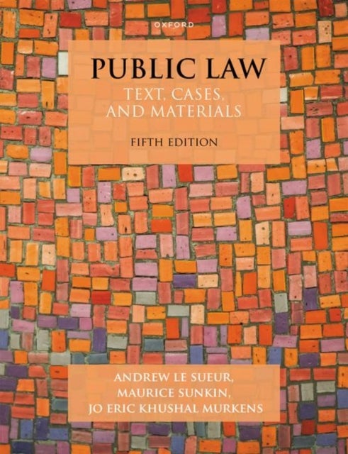 Public Law - Text, Cases, and Materials
