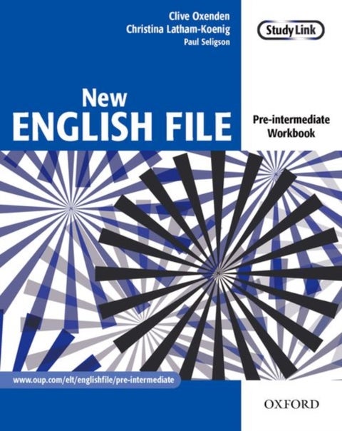 New English File: Pre-intermediate: Workbook - Six-level general English course for adults