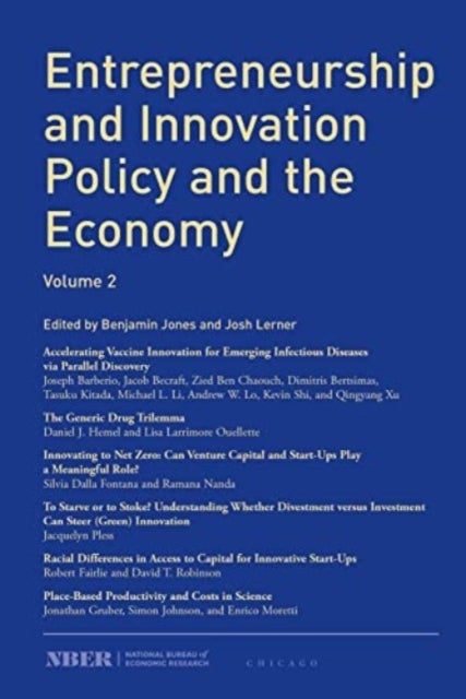Entrepreneurship and Innovation Policy and the Economy - Volume 2