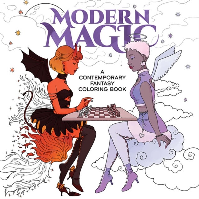 Modern Magic - A Contemporary Fantasy Coloring Book