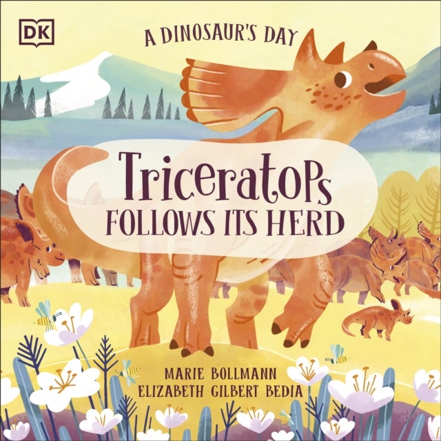 Dinosaur''s Day: Triceratops Follows Its Herd