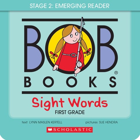 Bob Books - Sight Words First Grade Box Set of 10 Paperbacks | Decodable Phonics Books, Ages 4 and up, First Grade, Flashcards (Stage 2: Emerging Reader)