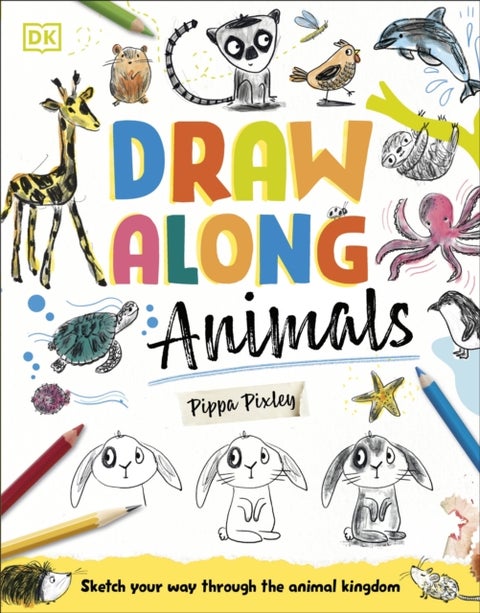 Draw Along Animals - Sketch Your Way Through the Animal Kingdom