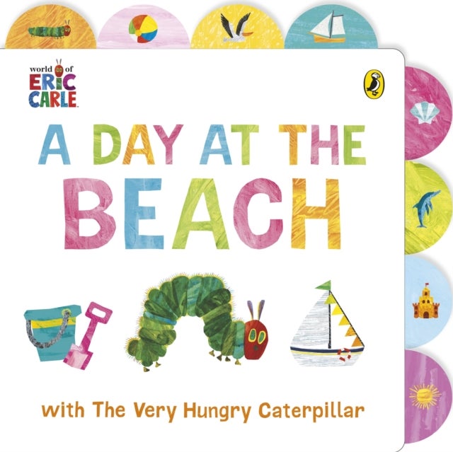 Day at the Beach with The Very Hungry Caterpillar - Tabbed Board Book