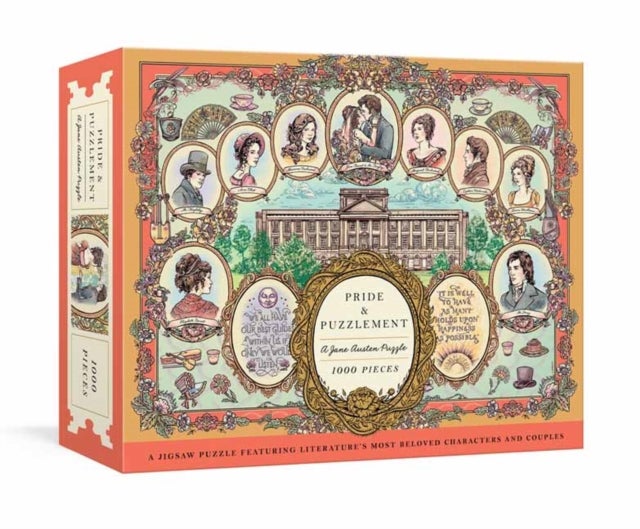 Pride and Puzzlement: A Jane Austen Puzzle - A 1000-Piece Jigsaw Puzzle Featuring Literature's Most Beloved Characters and Subtitle change: Couples: Jigsaw Puzzles for Adults