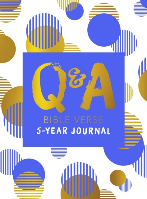 Q & A Bible Verse 5–Year Journal Blue Edition