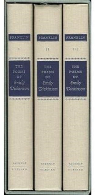 The Poems of Emily Dickinson – Variorum Edition - Variorum Edition
