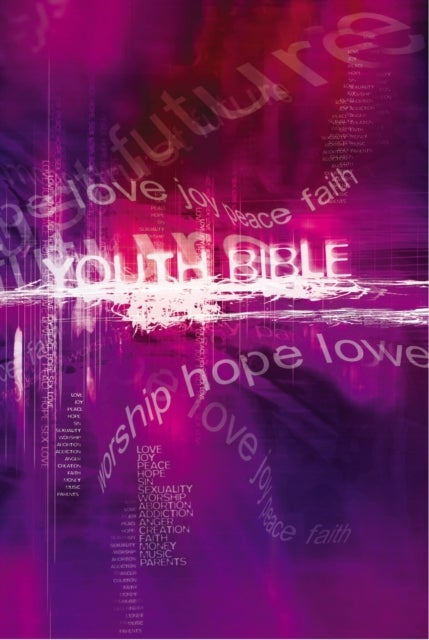 NCV YOUTH BIBLE - ANG. TEXT - PURPLE COVER
