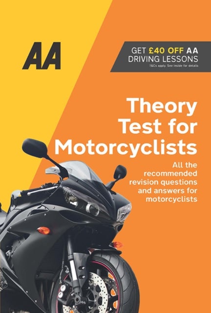 AA Theory Test for Motorcyclists - AA Driving Books