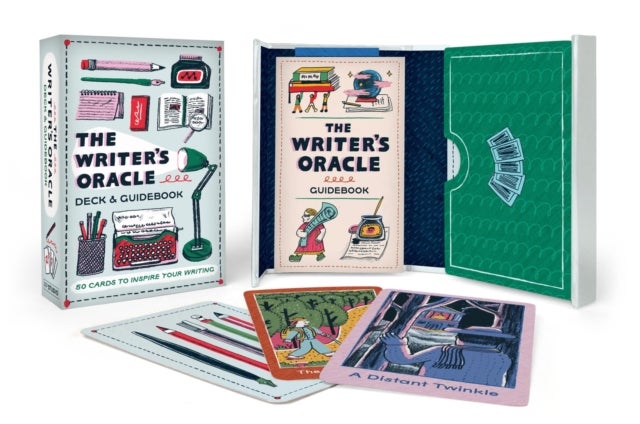 The Writer's Oracle Deck & Guidebook - 50 Cards to Inspire Your Writing