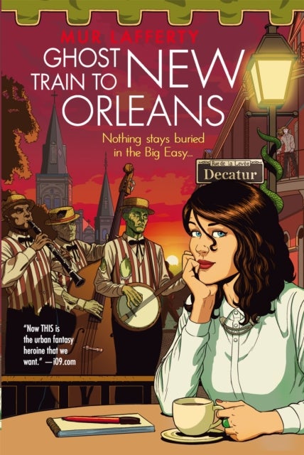 Ghost Train to New Orleans - Book 2 of the Shambling Guides, the cosy fantasy series in which a human writes travel guides for the undead