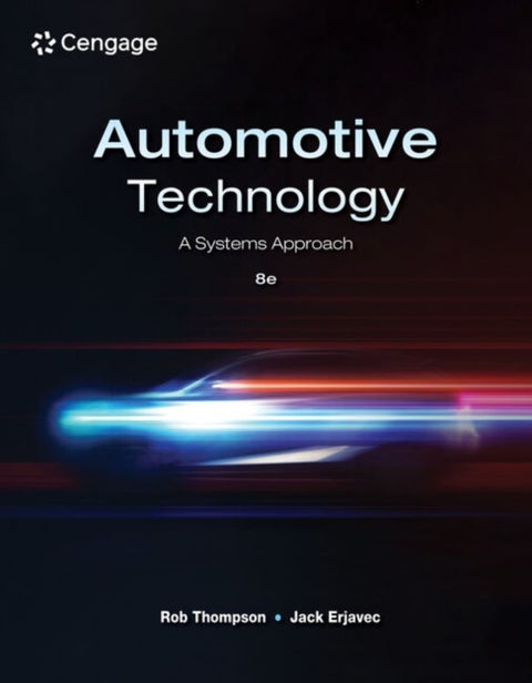 Tech Manual for Thompson/Erjavec''s Automotive Technology: A Systems Approach