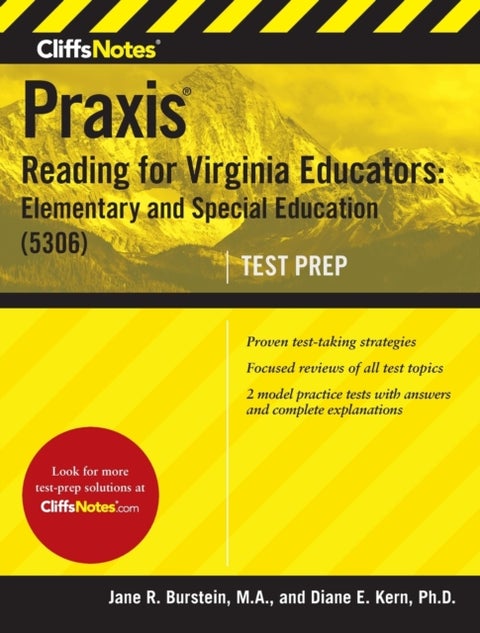 CliffsNotes Praxis Reading for Virginia Educators - Elementary and Special Education (5306)