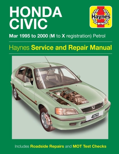 Honda Civic Petrol (Mar 95 - 00) Haynes Repair Manual - 95-00