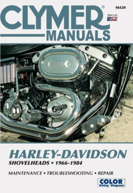 Harley-Davidson Shovelhead Motorcycle (1966-1984) Clymer Repair Manual
