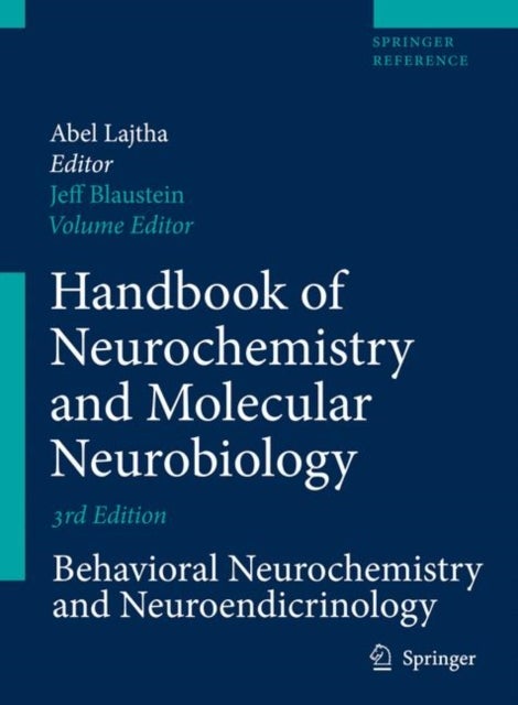 Handbook of Neurochemistry And Molecular Neurobiology