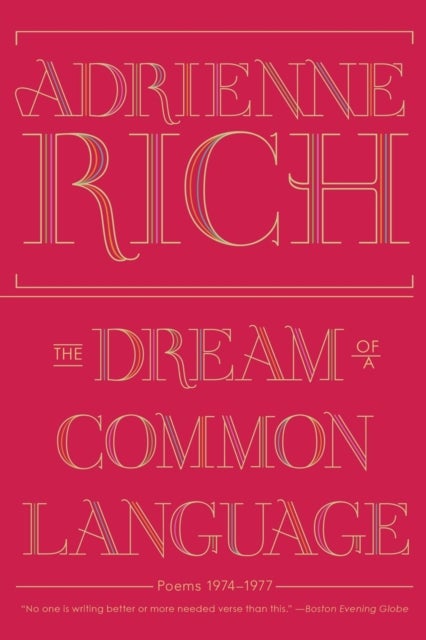 The Dream of a Common Language – Poems 1974–1977