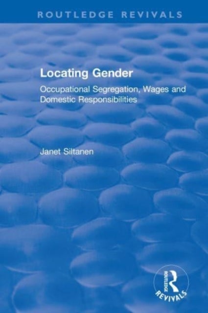 Locating Gender - Occupational Segregation, Wages and Domestic Responsibilities