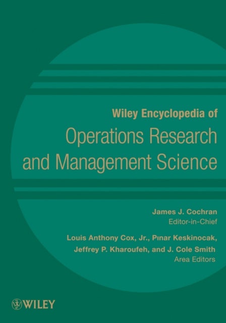 Wiley Encyclopedia of Operations Research and Management Science, 8 V Set