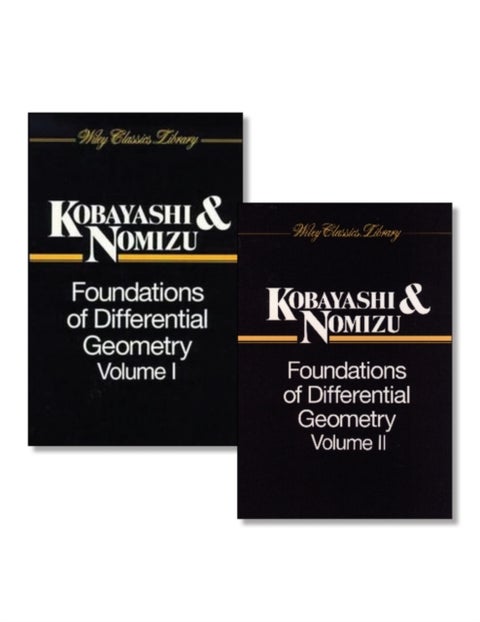 Foundations of Differential Geometry V1 SET