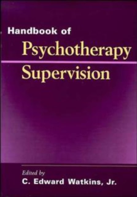 Psychotherapy Supervision