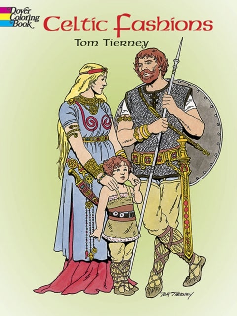 Celtic Fashions - Coloring Book
