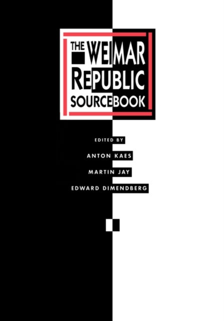 The Weimar Republic Sourcebook (Paper)