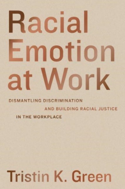 Racial Emotion at Work – Dismantling Discrimination and Building Racial Justice in the Workplace - Dismantling Discrimination and Building Racial Justice in the Workplace