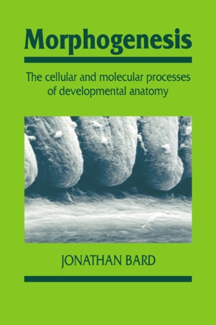 Morphogenesis - The Cellular and Molecular Processes of Developmental Anatomy