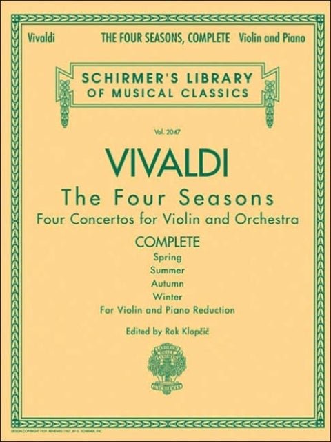 Antonio Vivaldi - the Four Seasons, Complete