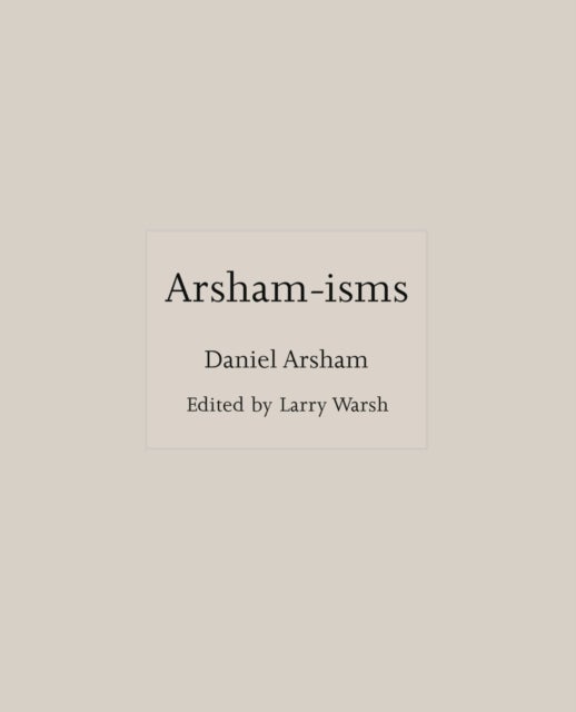 Arsham–isms