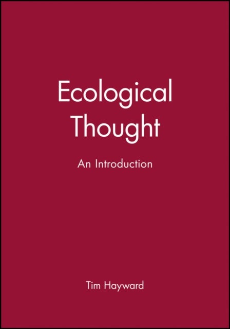 Ecological Thought - An Introduction
