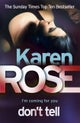 Don't Tell (The Chicago Series Book 1)