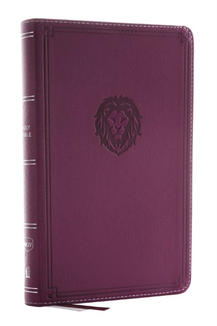 NKJV, Thinline Bible Youth Edition, Leathersoft, Purple, Red Letter, Comfort Print - Holy Bible, New King James Version