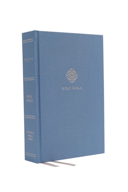 NRSV, Catholic Bible, Journal Edition, Cloth over Board, Blue, Comfort Print - Holy Bible