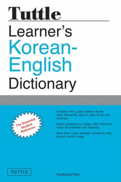 Tuttle Learner's Korean-English Dictionary - The Essential Student Reference
