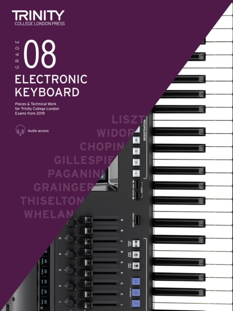 Trinity College London Electronic Keyboard Exam Pieces & Technical Work From 2019: Grade 8