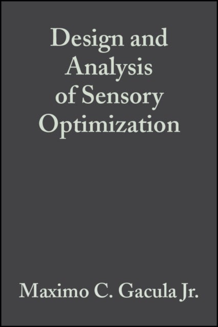 Design Analysis Sensory Optimization