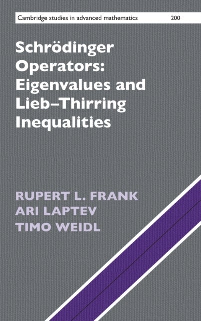 Schrodinger Operators: Eigenvalues and Lieb¿Thirring Inequalities