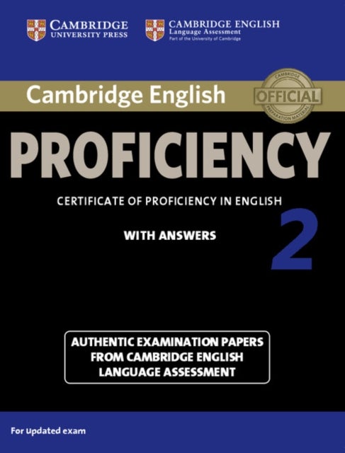 Cambridge English Proficiency 2 With Answers