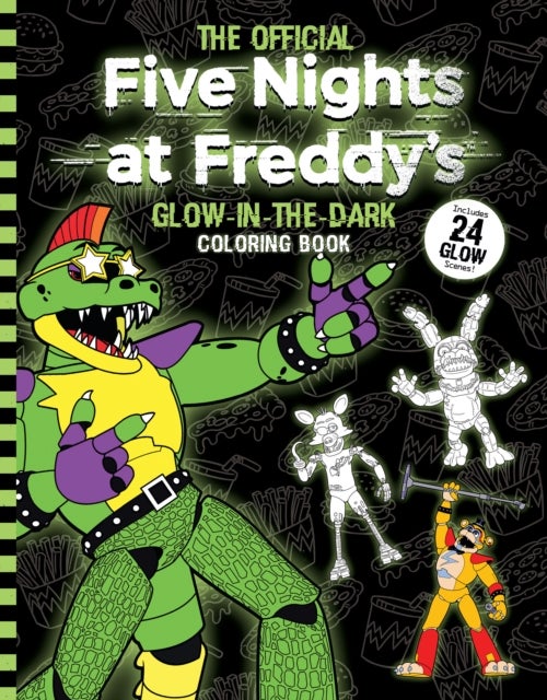 Five Nights at Freddy''s Glow in the Dark Coloring Book
