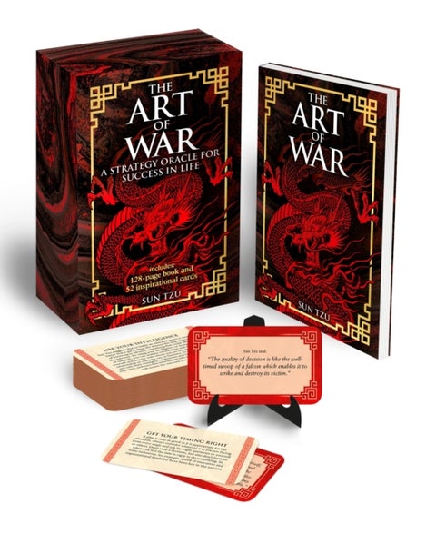Art of War Book & Card Deck - A Strategy Oracle for Success in Life: Includes 128-page Book and 52 Inspirational Cards