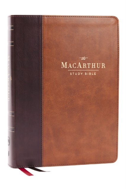 LSB, MacArthur Study Bible, Brown Leathersoft, Comfort Print, Thumb Indexed - Unleashing God's Truth One Verse at a Time (Holy Bible, Legacy Standard Bible)