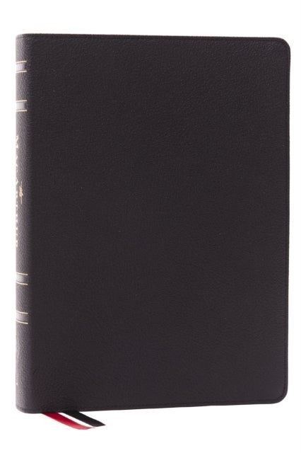 LSB, MacArthur Study Bible, Black Genuine Leather, Comfort Print - Unleashing God's Truth One Verse at a Time (Holy Bible, Legacy Standard Bible)