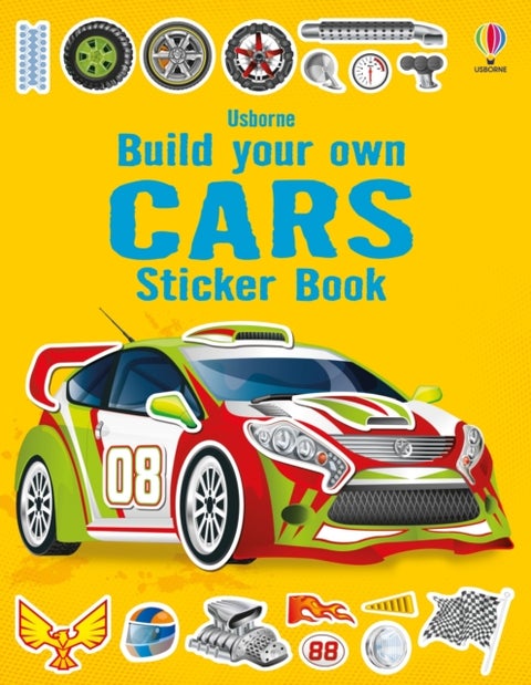 Build Your Own Car Sticker Book