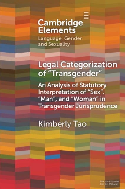Legal Categorization of "Transgender"