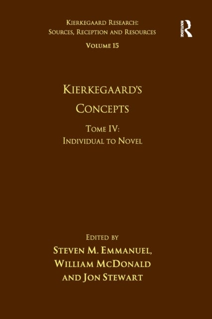 Volume 15, Tome IV - Individual to Novel