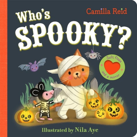 Who's Spooky? - An interactive Halloween lift the flap book for toddlers - with soft flaps and a mirror!